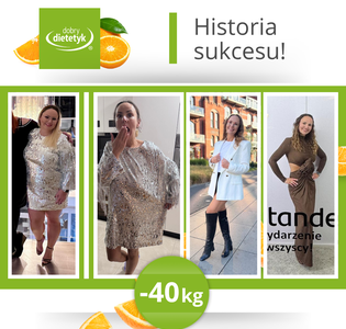 40 kg mniej. Pprzemiana, która dodała skrzydeł!
