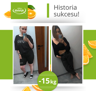 15kg mniej! Wielka zmiana!